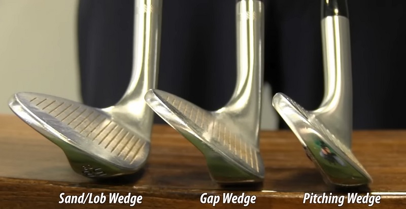 Wedge golf clubs