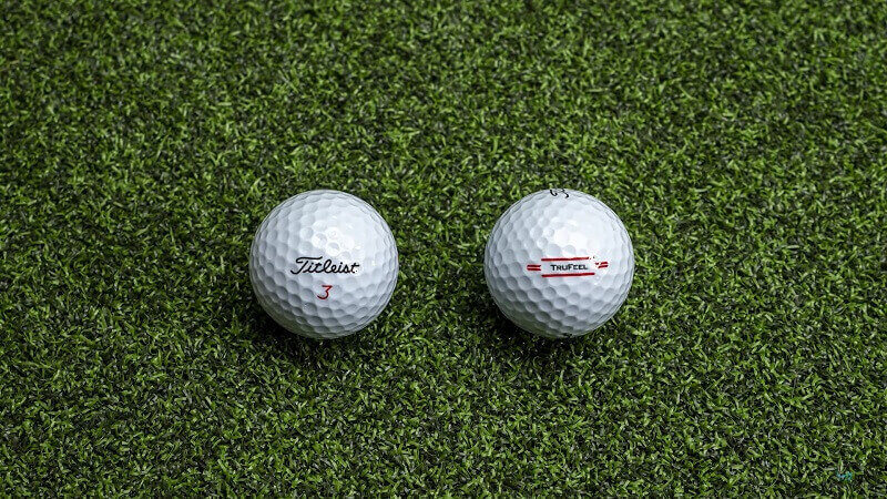 golf ball size