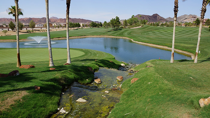 top public golf courses in las vegas