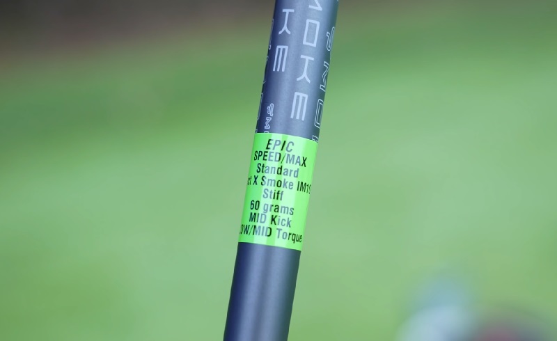 Specifications of a Golf Shaft