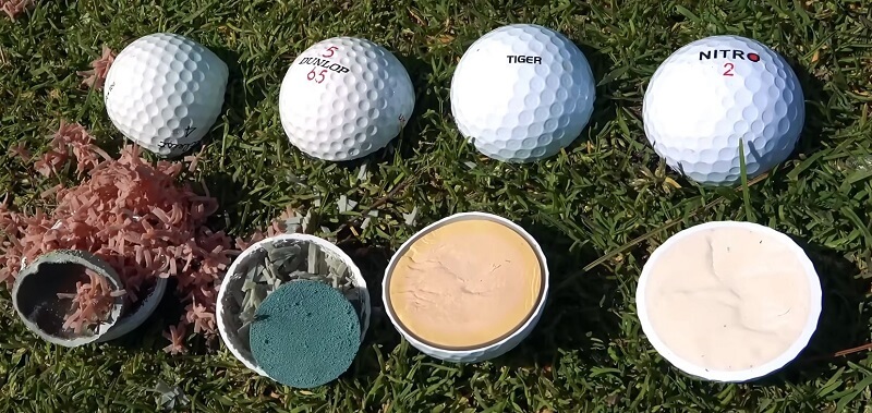 types of golf balls