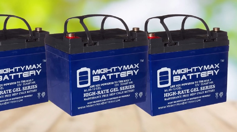 how many batteries on a golf cart