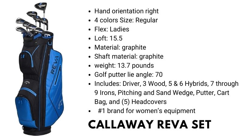 Best Women's Beginner Golf Clubs Callaway Reva Set