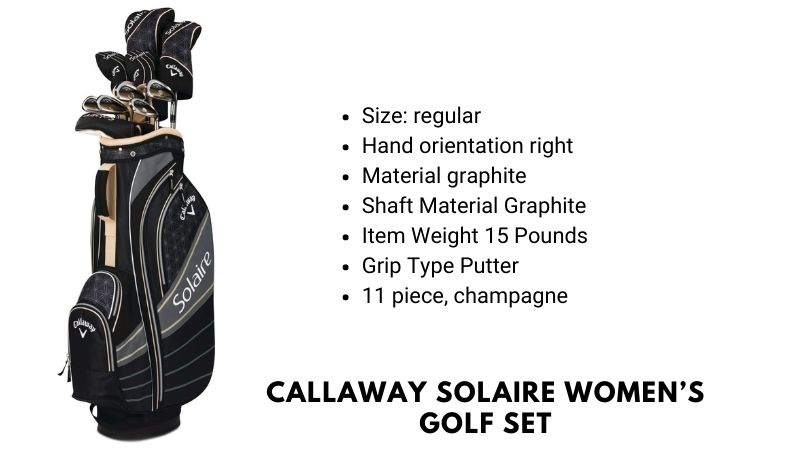 Best Womens Beginner Golf Clubs Callaway Solaire Womens Golf Set