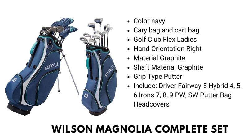 Best Women's Beginner Golf Clubs Wilson Magnolia Complete Set