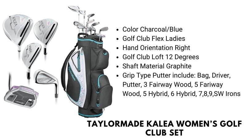 Best Womens Beginner Golf Clubs TaylorMade Kalea Womens Golf Club Set