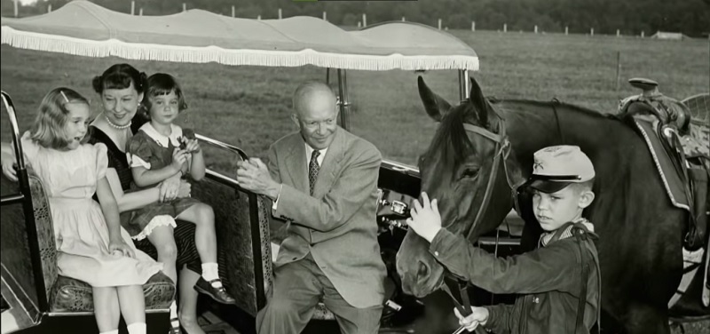 President Dwight D.Eisenhower Contributes To The Golf Population During His Presidency