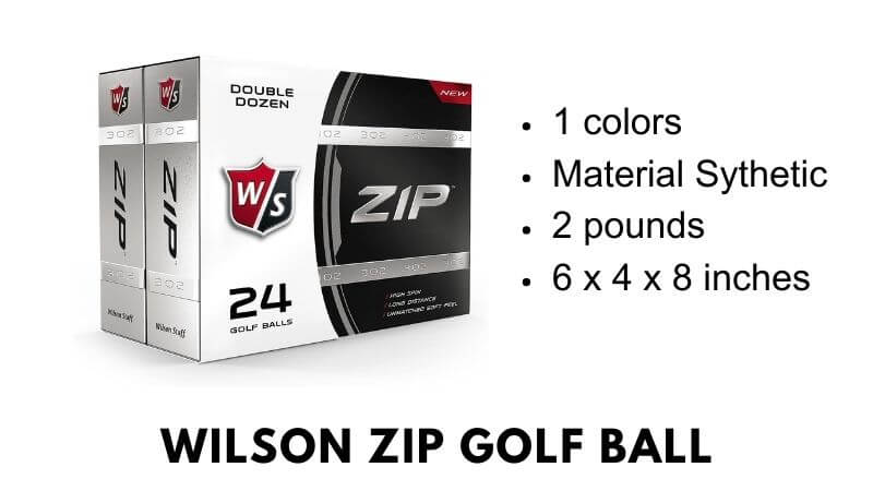 Wilson Zip Golf Ball