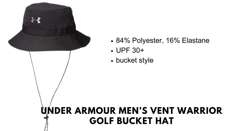 Under Armour Men’s Vent Warrior Golf Bucket Hat