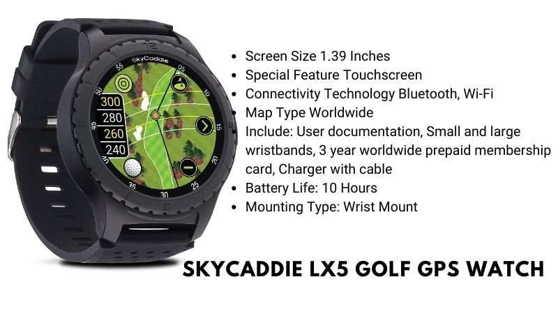 Skycaddie LX5 Golf GPS Watch